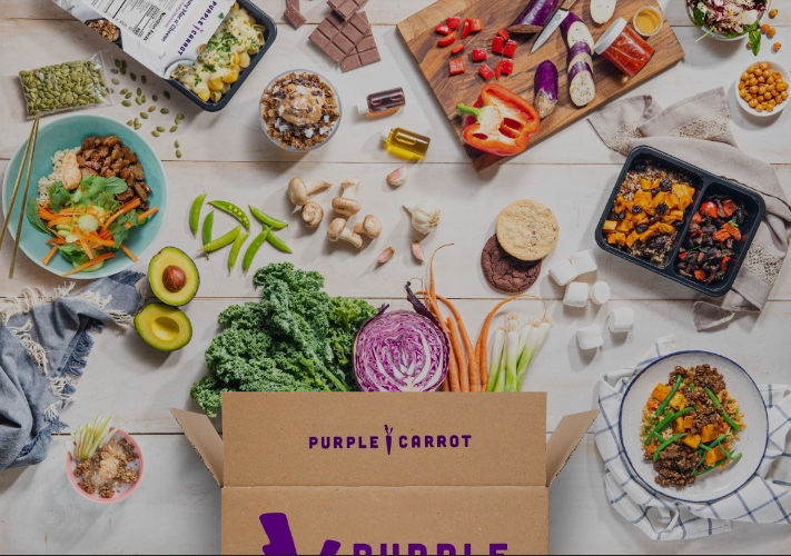 Purple Carrot Meal Kit Delivery Service - Monthly