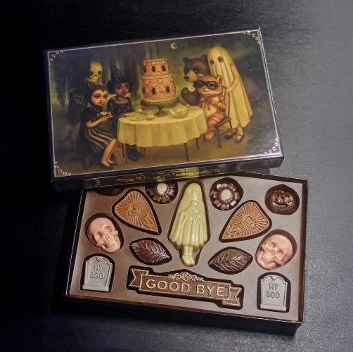 Gourmet Box of Vegan Halloween Chocolates from Vegan Treats