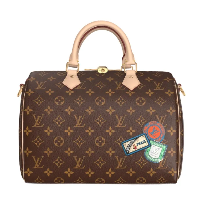 Louis Vuitton Speedy 30 Mon Monogram mit Schulterriemen