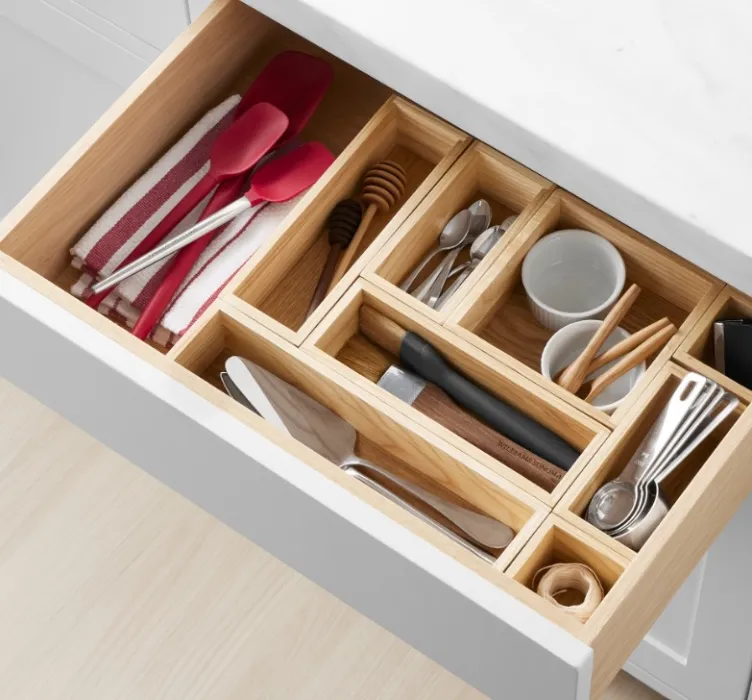 Hold Everything In-Drawer Modular Bins, Set of 8