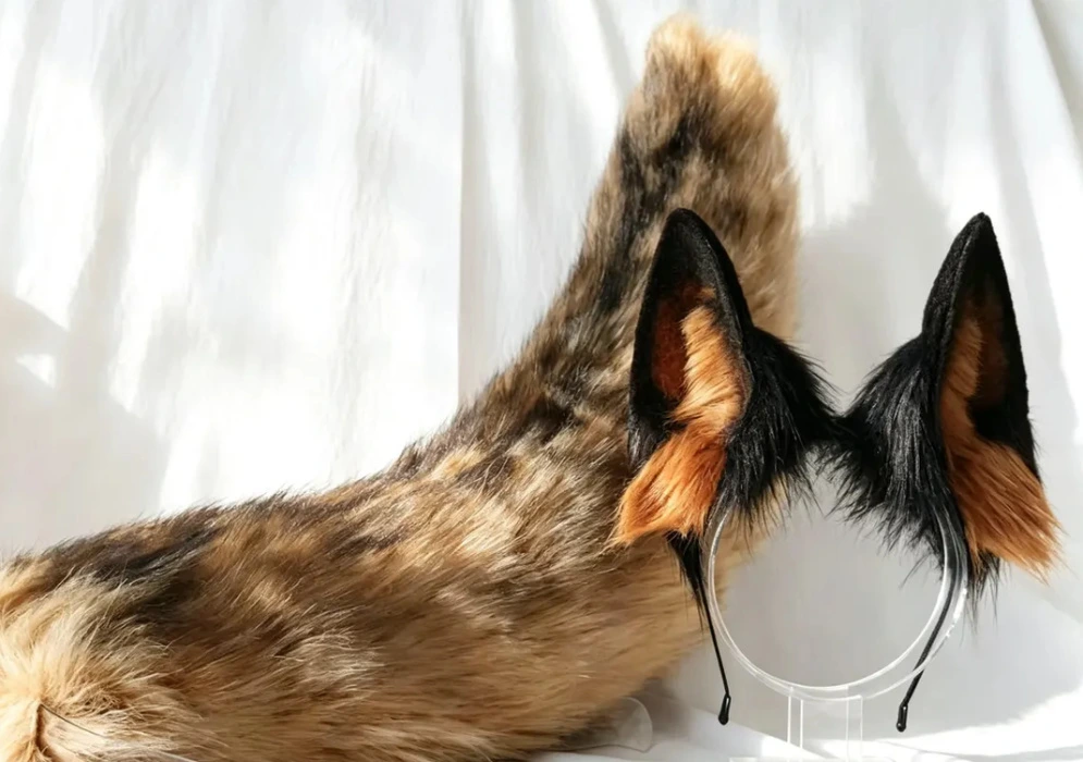 Wolf Ears and Tail Set