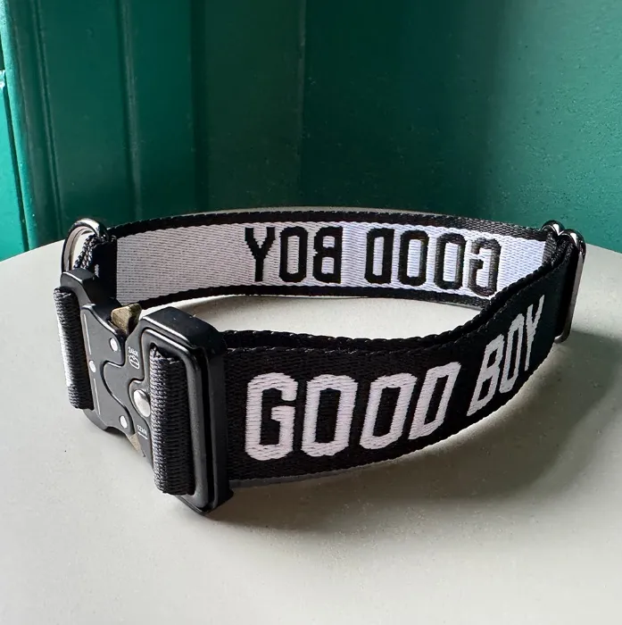 GOOD BOY Collar – WoofAndWagClub