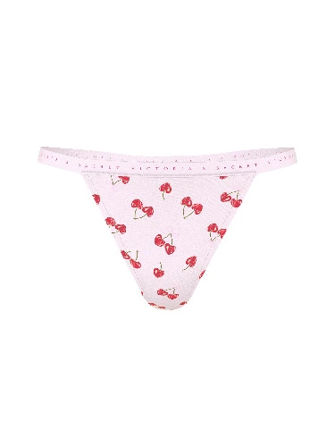 Stretch Cotton V-String Panty