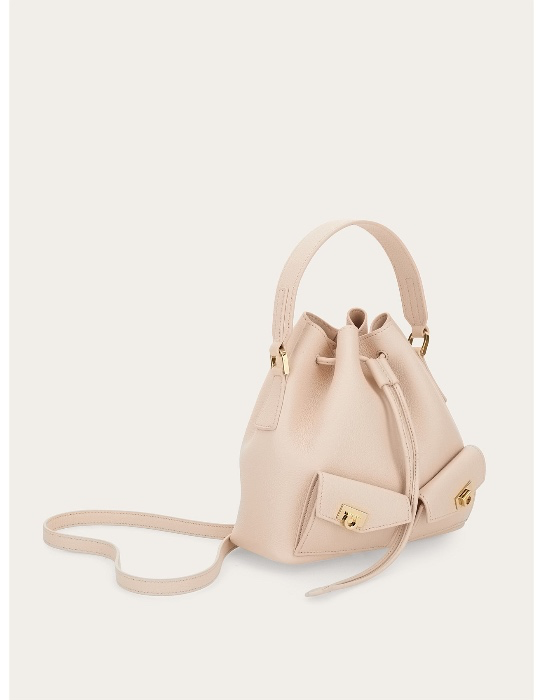 FERRAGAMO | Hug Multipocket Bucket Bag 