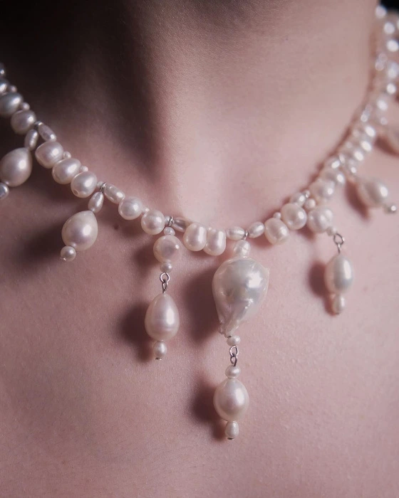 Handmade Freshwater Pearl Necklace