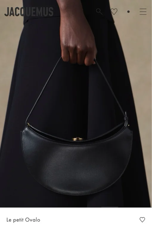 Le petit Ovalo/ Sac Jacqemus 