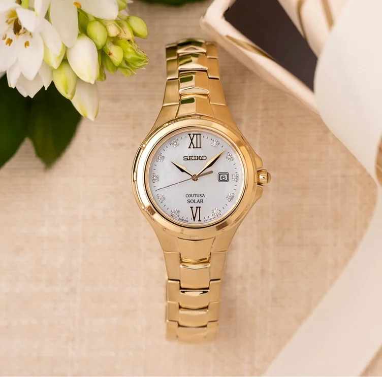 SEIKO LADIES COUTURA SOLAR WATCH SUT310P 