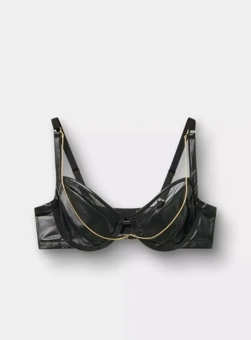Mob Wife Cut-Out Bra