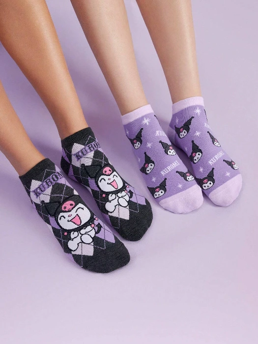 HELLO KITTY AND FRIENDS Kuromi Socks