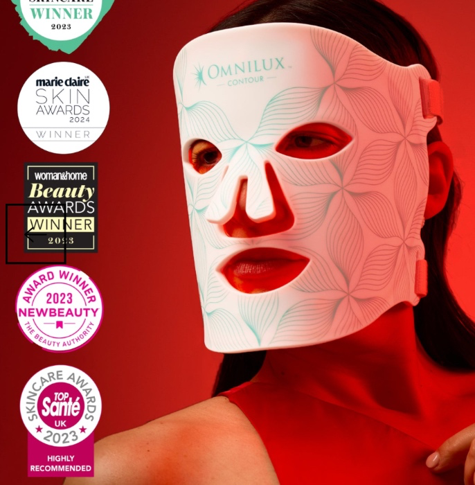 Omnilux red light therapy face & neck 