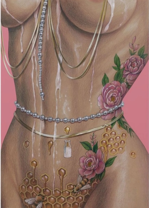 Joyce Artwork “Milk & Honey”