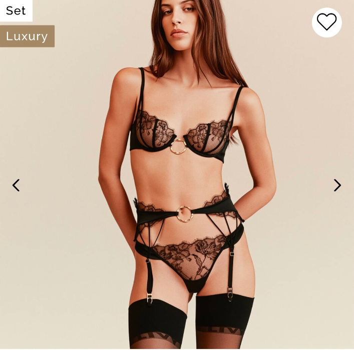 Designer lingerie set 