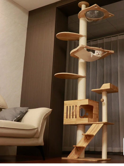 Floor to Ceiling Cat Tower