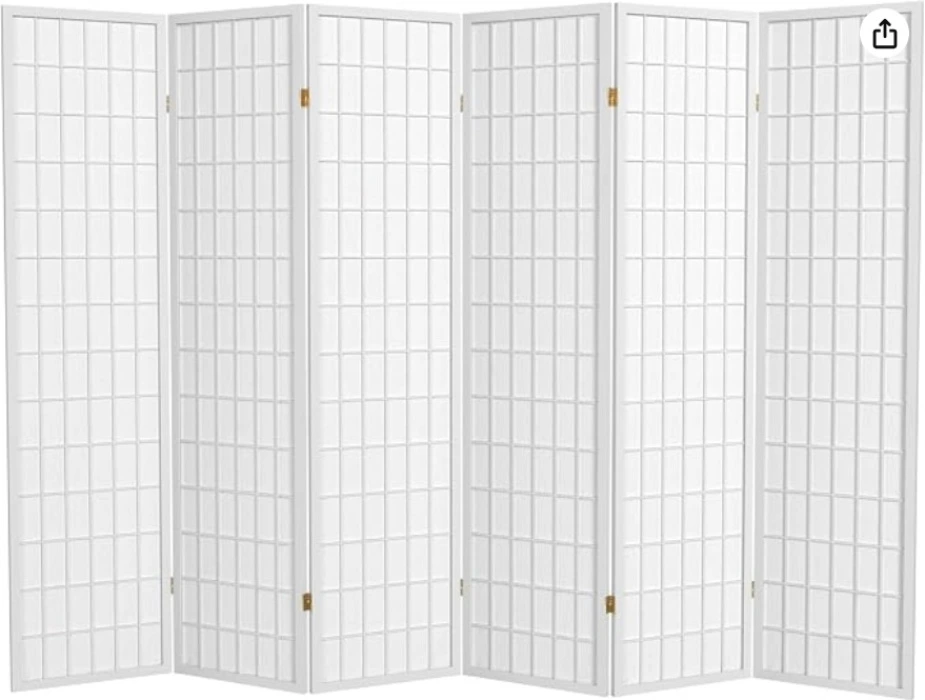 6 Panel Folding Screen