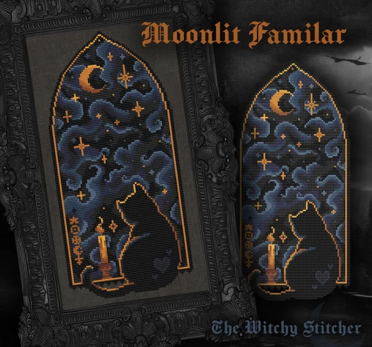 Moonlit Familiar ~ PDF Pattern