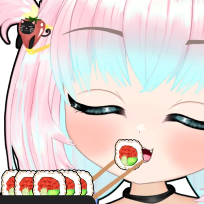 Feed Neko Sushi -`♡´-⁠ 🍣🥢 !