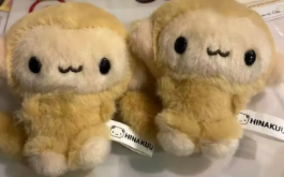 monkey keychain!!