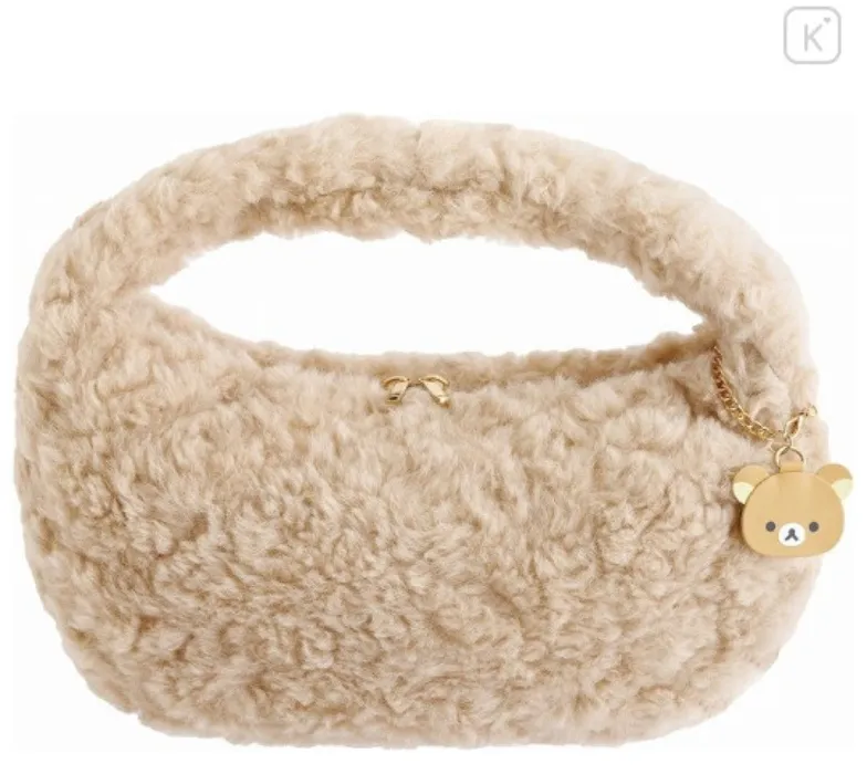 San-X Fluffy One-handle Bag - Rilakkuma