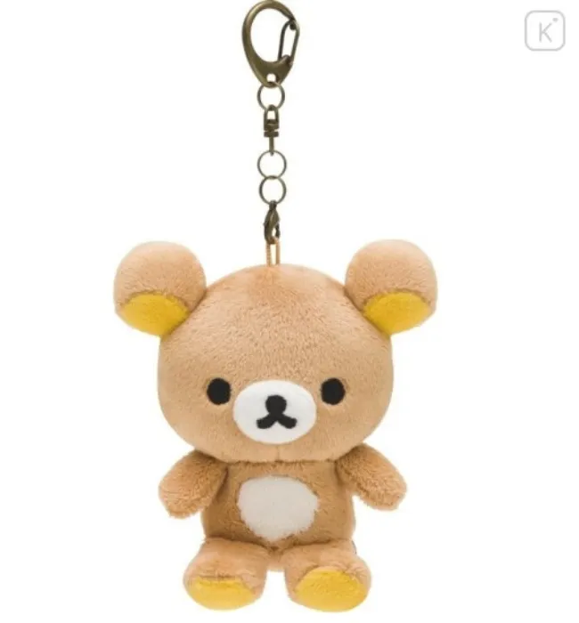 San-X Keychain Plush - Rilakkuma always together