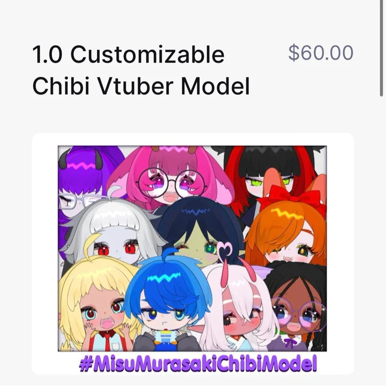 Customizable chibi model! 