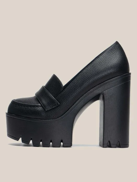 Loafer High Heels