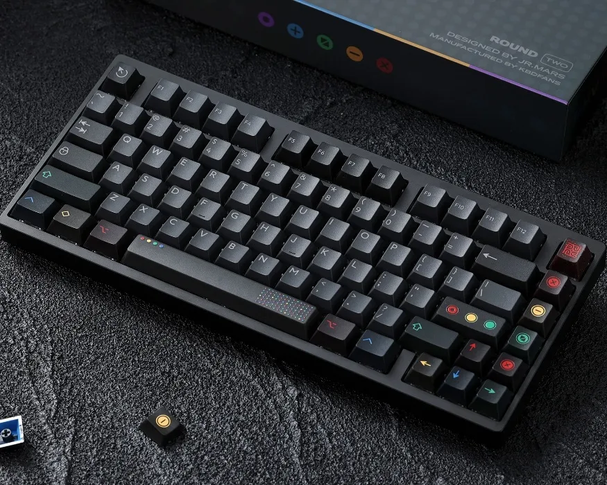 KBDfans PBTfans Retro Dark Lights R2 - Base kit