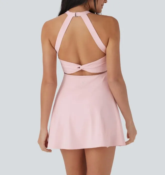 Backless Twisted Dress