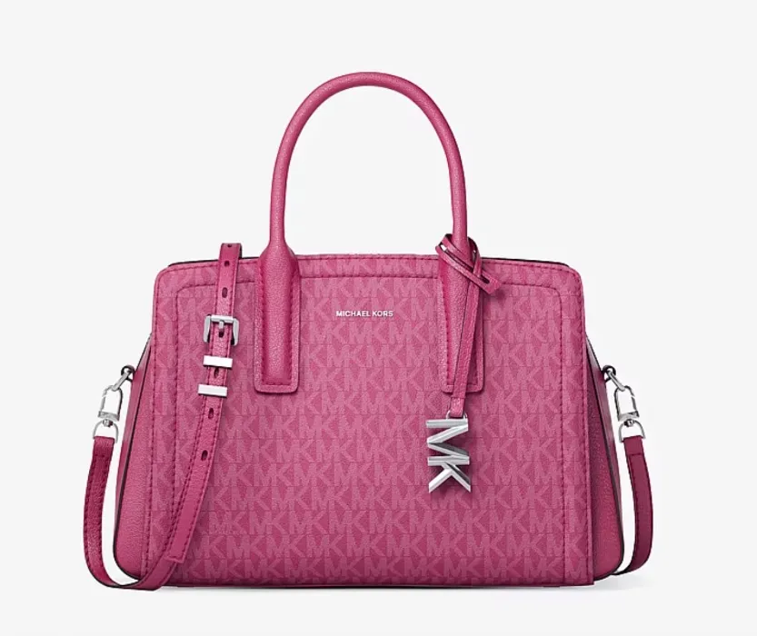 Laila Small Signature Logo Satchel
