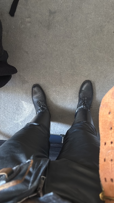 Large leather item