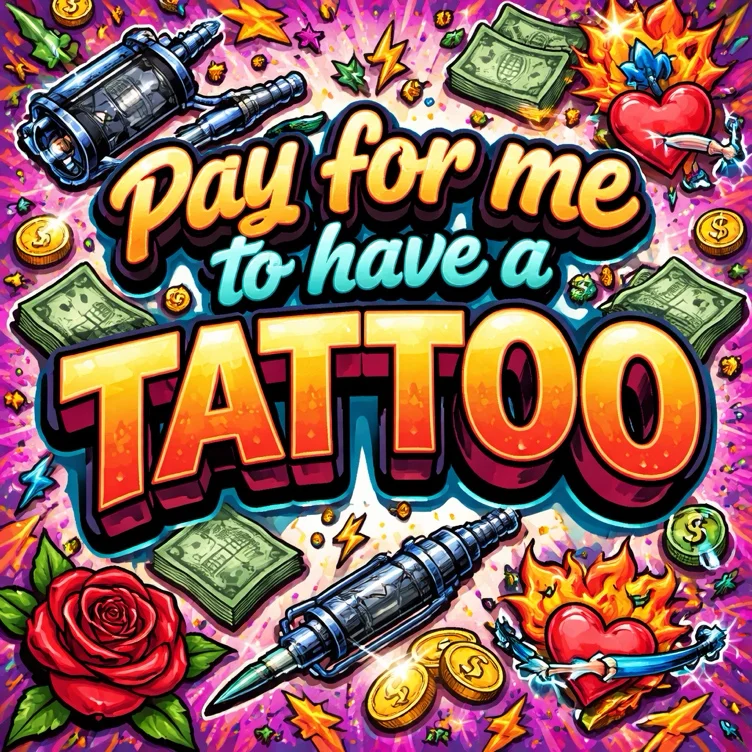 Pay for a tattoo