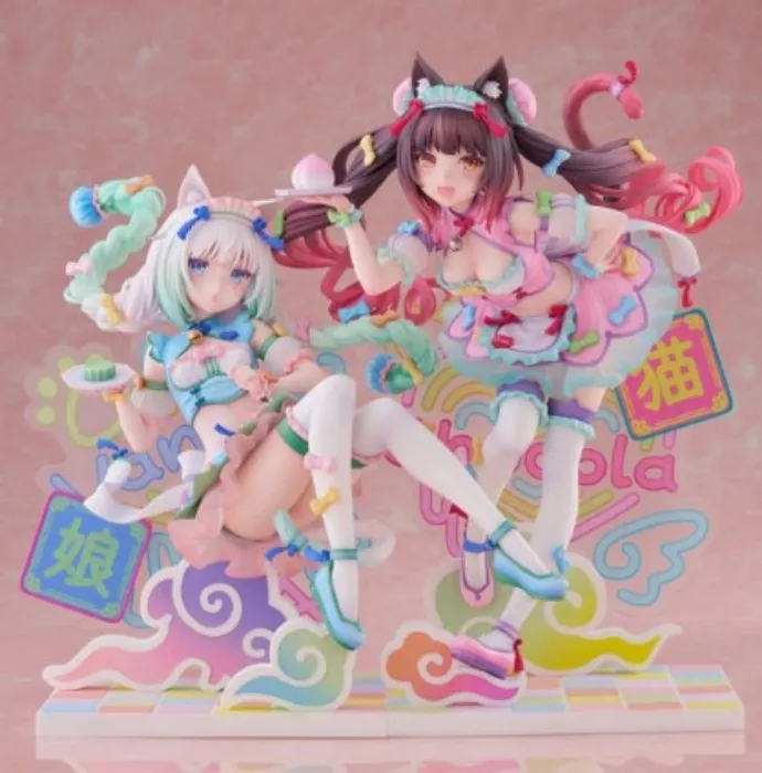 Nekopara Chocola & Vanilla Dreamy Cute Complete Figure