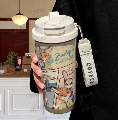 Zootopia Nick Judy ins316 stainless steel thermos mug