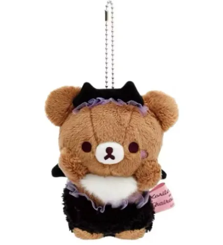 Halloween Little Rilakkuma Plush Doll Bag Pendant