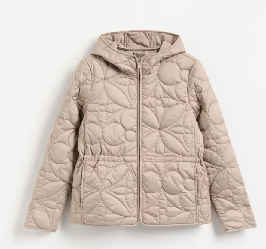 Classy nude fall jacket