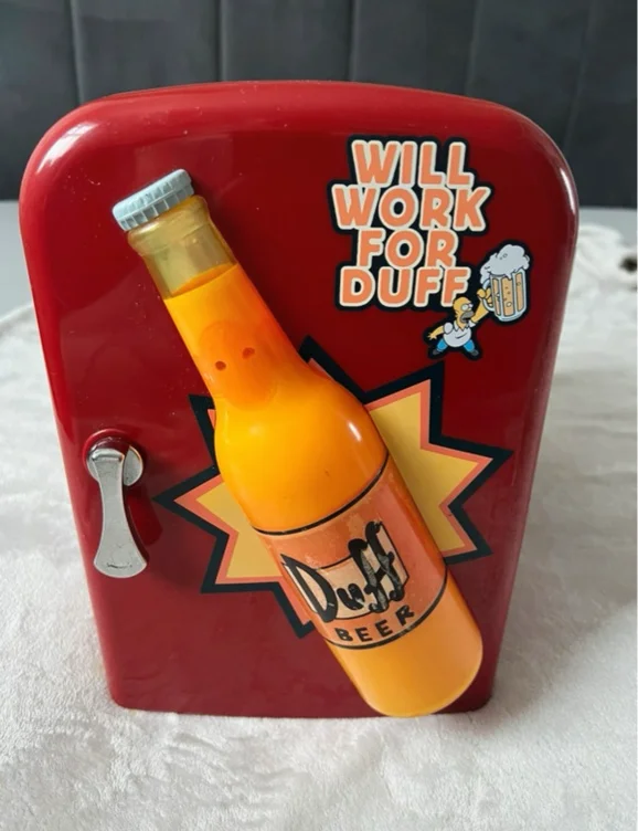 Simpsons mini fridge 