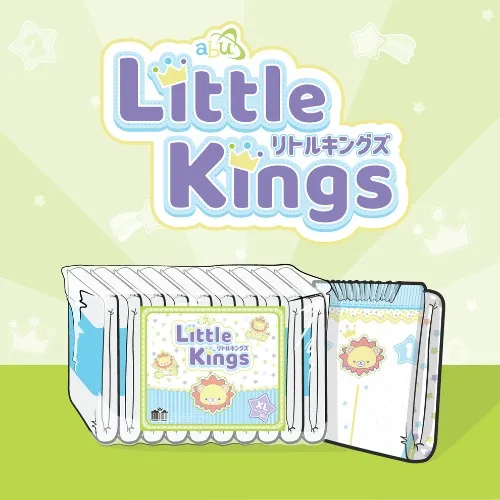 Little Kings | XLarge / No Scent / Pack - 10 Diapers