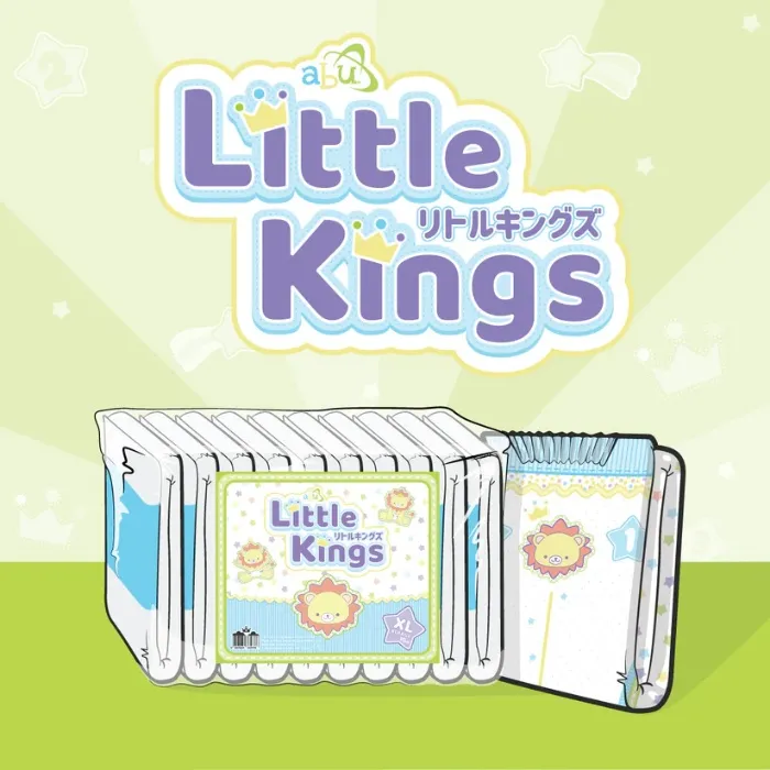 Little Kings | Pack - 10 Diapers / Large / Scented