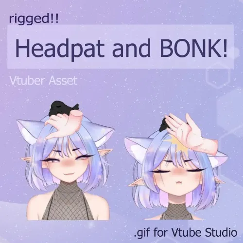 Pet and Bonk my vtuber!