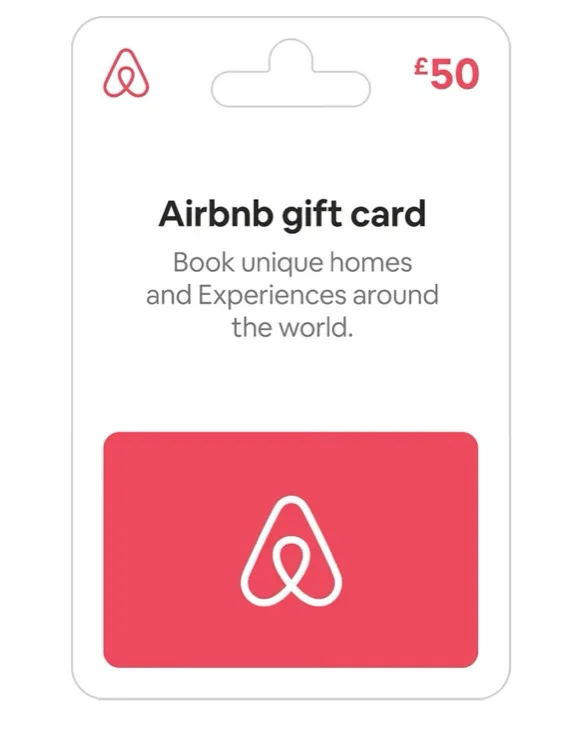 Airbnb gift card £50