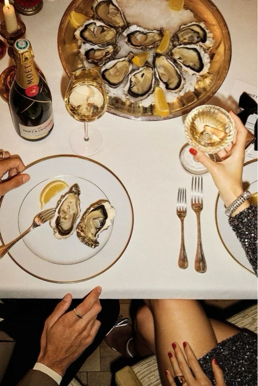 Oysters and Champagne 