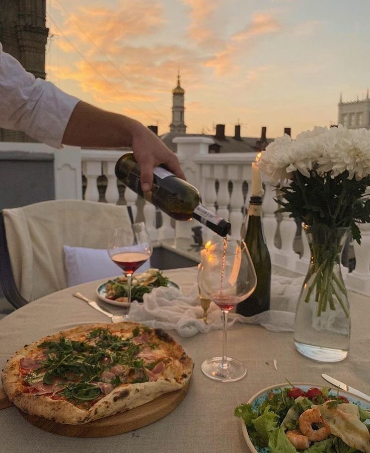 Dinner with friends