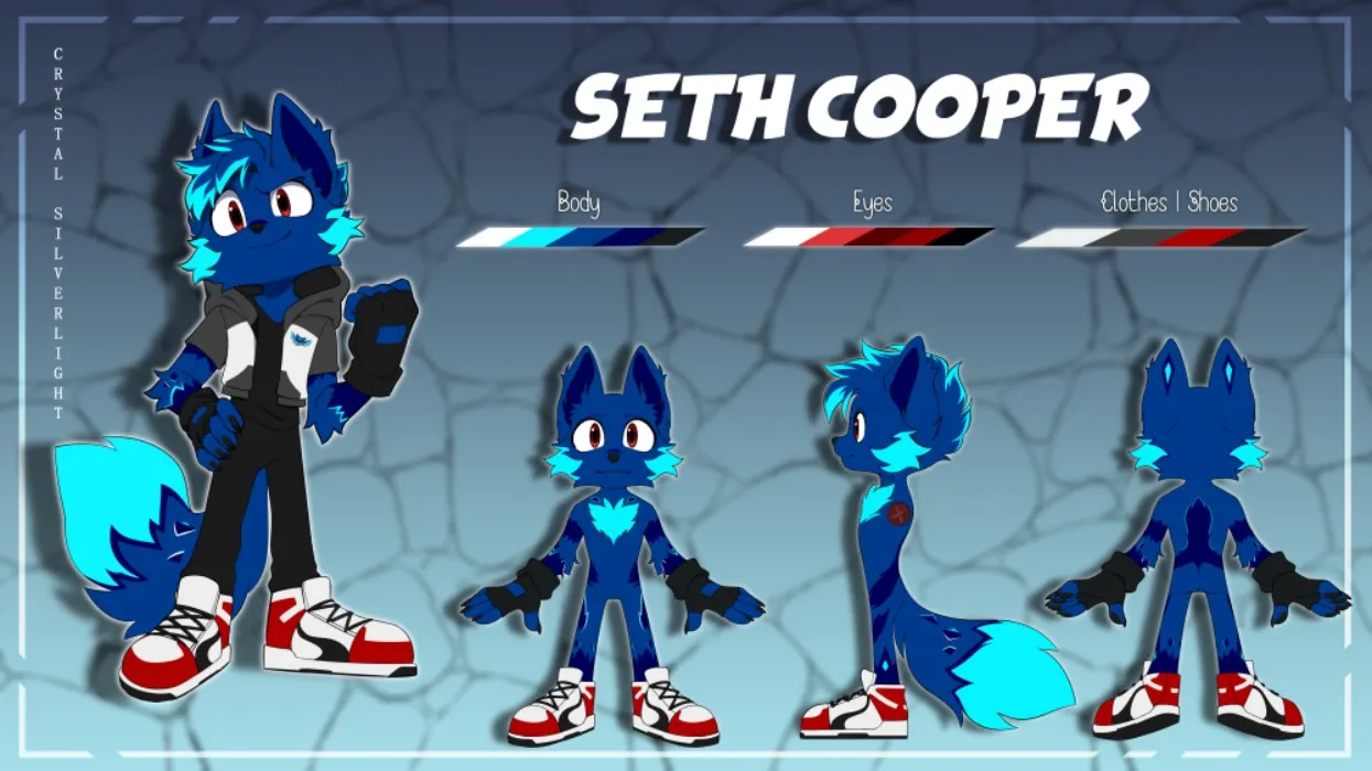 Custom Sonic OC Model (Made from scratch!)