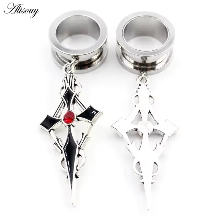 Tunnel earrings 