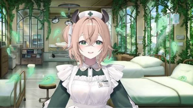 Vtuber Nimi Nightmare Nurse Cosplay