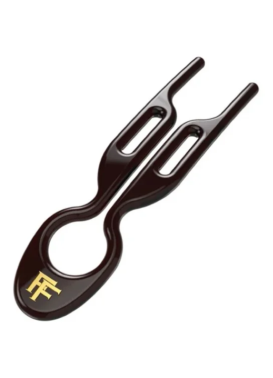 Fiona Franchimon Nº 1 Hairpin - haarpin set van 3  - Brown - 1 maat