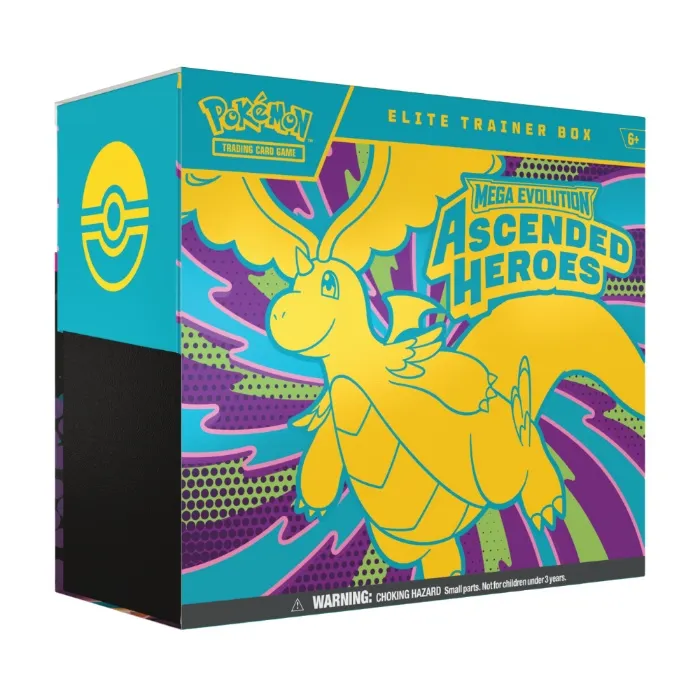 Pokémon TCG: Mega Evolution - Ascended Heroes - Elite Trainer Box » CardzHouse.pl