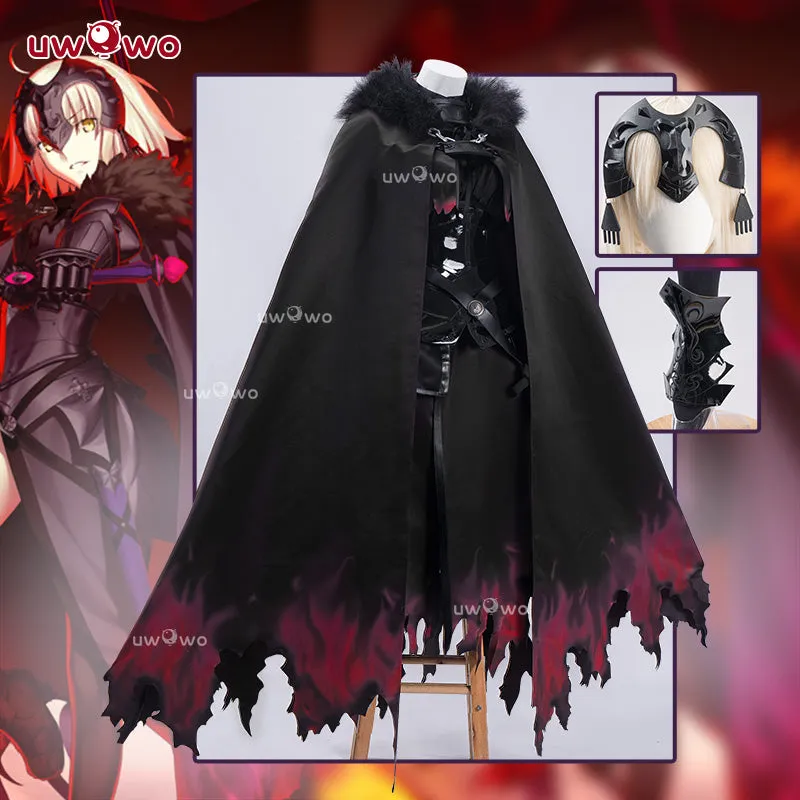【Pre-sale】Uwowo Game Fate/Grand Order FGO Jeanne d'Arc Alter (Avenger) Battle Suit Cosplay Costume S-3XL - Set A: Costume XXXL