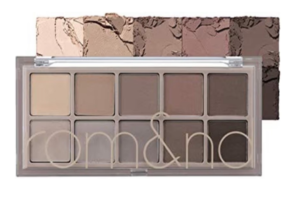 rom&nd eye shadow grey