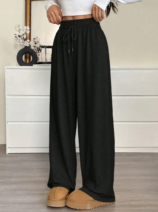 CovetEZ Casual yoga pants with drawstring for women