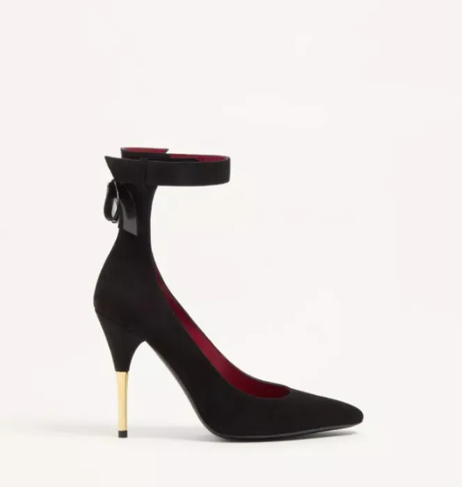 Valentino Fatale Suede Pumps